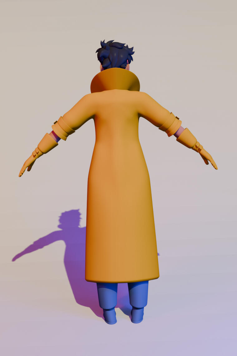 Jubilee - modelagem, texturas e rig